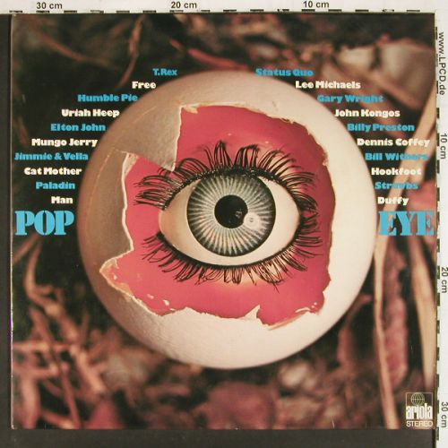 V.A.Pop Eye (1): Status Quo..Duffy,T.Rex..HumplePie, Ariola (86 267 XBT), D, 1972 Typ: 2LP Best.-Nr.: V7735 Preis: 12,50 Euro.
