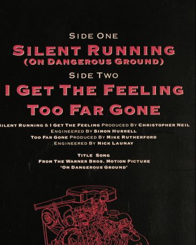 Mike & The Mechanics: Silent Running (6:10) +2, WEA(258 863-0), D, 1985 - 12inch - V7750 - 5,00 Euro