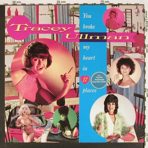 Ullman,Tracey: You Broke My Heart In 17 Places, Stiff(6.25694 AO), D, 1983 - LP - V7760 - 6,00 Euro