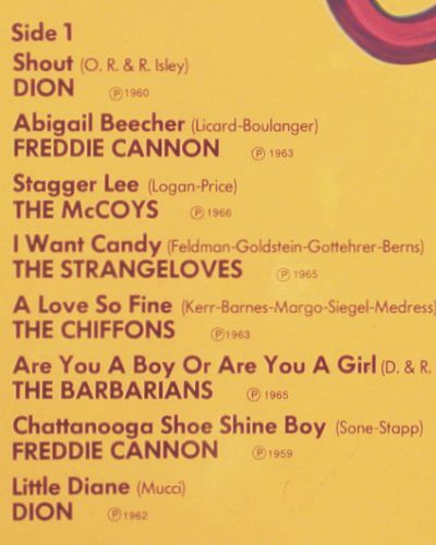 V.A.Oldies but Goldies: Dion... Freddie Cannon, m-&sol;vg+, Lollipop (6.24234 AQ), D, 1980 Typ: LP Best.-Nr.: V7780 Preis: 5,00 Euro.
