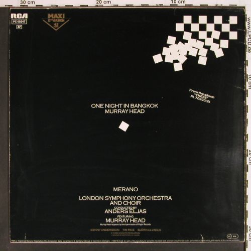 Head,Murray: One Night In Bangkok+1, RCA (PC 68247), D, 1984 Typ: 12" Best.-Nr.: V7811 Preis: 6,00 Euro.