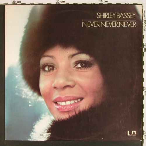Bassey,Shirley: Never,Never,Never, UA(5C 062-94 438), NL, 1973 - LP - V7837 - 6,00 Euro