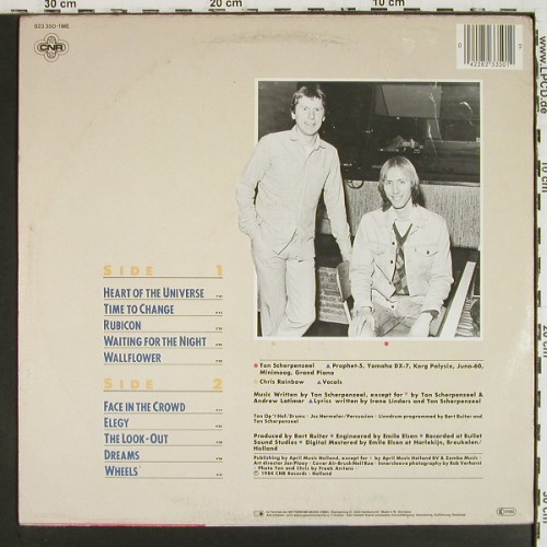 Scherpenzeel,Ton: Heart of the Universe, m-&sol;vg+, Metronome (823 350-1ME), D, 1984 Typ: LP Best.-Nr.: V7962 Preis: 6,00 Euro.