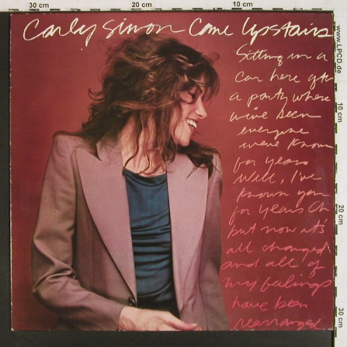 Simon,Carly: Come Upstairs, WB (56828), D, 1980 Typ: LP Best.-Nr.: V7965 Preis: 7,50 Euro.