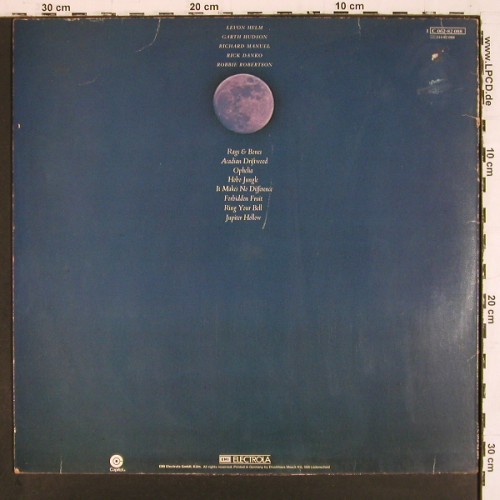 Band,The: Northern Lights-Southern Cross, Capitol (C 062-82 088), D, m-&sol;vg-, 1975 Typ: LP Best.-Nr.: V7978 Preis: 7,50 Euro.
