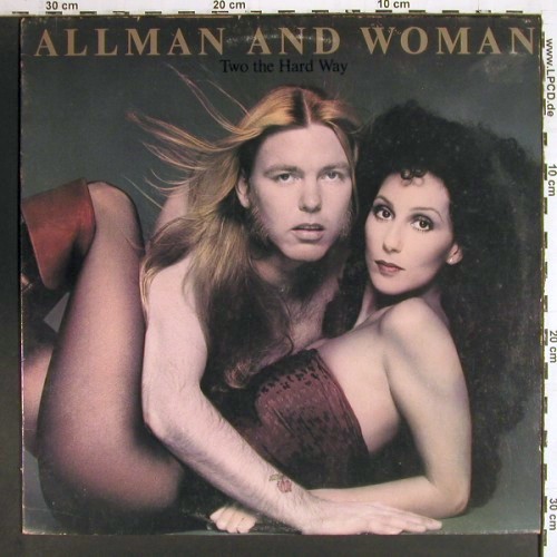 Allman and Woman: Two The Hard Way (Cher), m-&sol;vg+,wol, WB (BSK 3120), US, 1977 Typ: LP Best.-Nr.: V7984 Preis: 15,00 Euro.