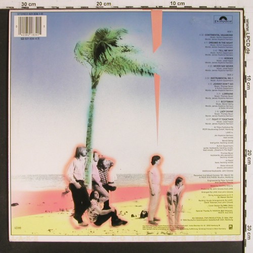 Lake: No Time For Heroes, Polydor(821 834-1), D, 1984 - LP - V8009 - 6,00 Euro