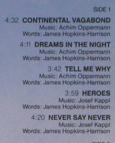 Lake: No Time For Heroes, Polydor(821 834-1), D, 1984 - LP - V8009 - 6,00 Euro