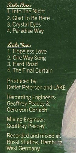 Lake: Paradise Island, m-/vg+, Columbia with Sticker(JC 35817), US, 1979 - LP - V8011 - 5,00 Euro