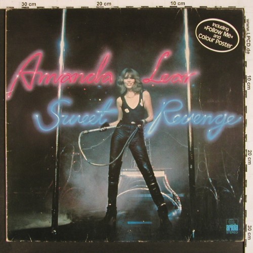 Lear,Amanda: Sweet Revenge, Foc, m-/vg+, Poster, Ariola(25 900 XOT), D, 1978 - LP - V8015 - 7,50 Euro