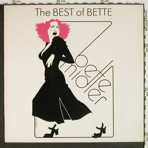 Midler,Bette: The Best Of Bette, incl.Poster, Atlantic (ATL 50 530), D, 1978 Typ: LP Best.-Nr.: V8038 Preis: 9,00 Euro.