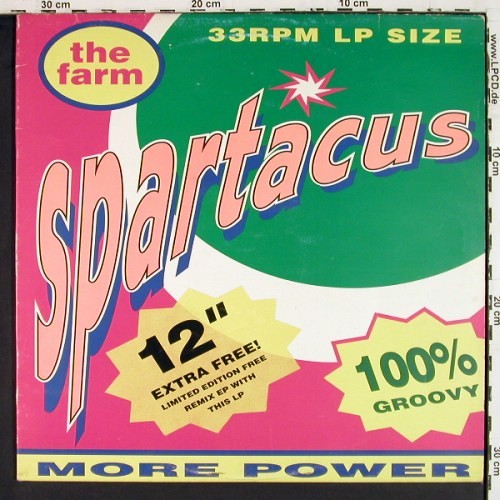 Farm,The: Spartacus,LimEd.,Terry Farley RmxEP, Produce Records (MILK LP 1), UK, 1991 Typ: 2LP Best.-Nr.: V8055 Preis: 12,50 Euro.