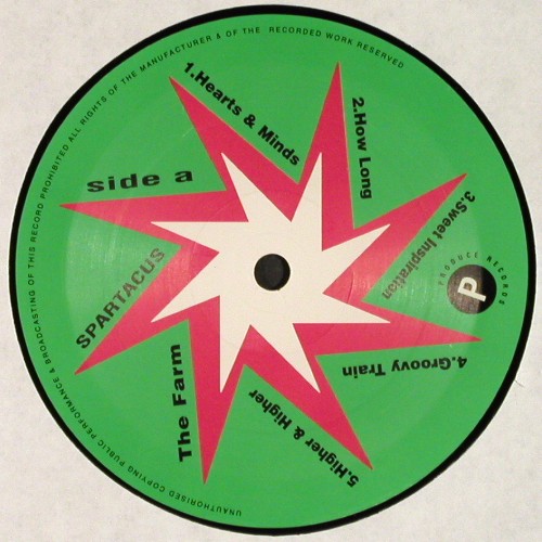 Farm,The: Spartacus,LimEd.,Terry Farley RmxEP, Produce Records (MILK LP 1), UK, 1991 Typ: 2LP Best.-Nr.: V8055 Preis: 12,50 Euro.