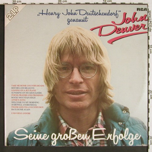 Denver,John: Seine Gro&szlig;en Erfolge, Foc, RCA (PL 42468), D, 1978 Typ: 2LP Best.-Nr.: V8098 Preis: 6,00 Euro.