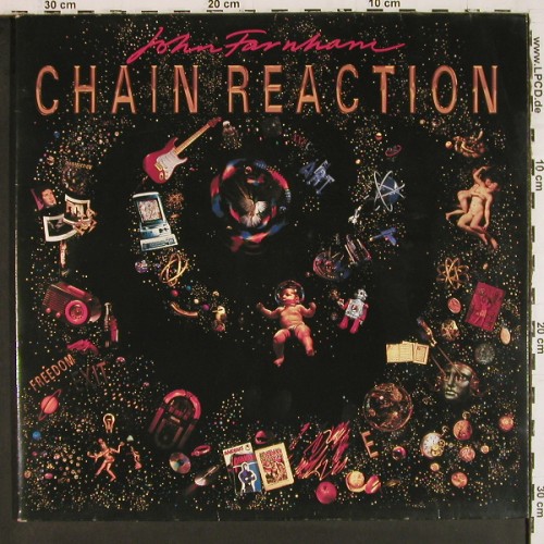 Farnham,John: Chain Reaction, Foc, Arista (PL 74768), D, 1990 Typ: LP Best.-Nr.: V8104 Preis: 6,00 Euro.