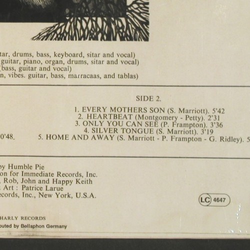 Humble Pie: Town&Country,sealed/vg+,ecke wellig, Immediate(BBS 2513), D, 1975 - LP - V8115 - 35,00 Euro