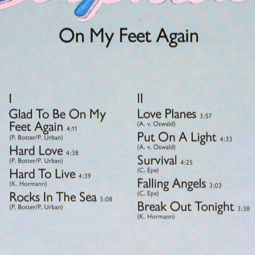 Elephant: On My Feet Again, m-/vg+, Vertigo(6435 059), D, 1980 - LP - V8120 - 6,00 Euro
