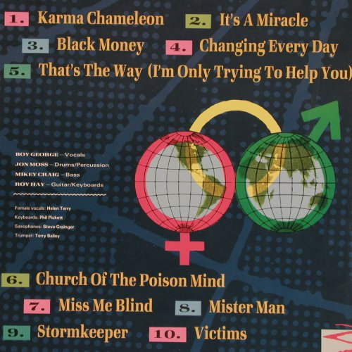 Culture Club: Colour By Numbers, Virgin (205 730-320), D, 1983 Typ: LP Best.-Nr.: Y1088 Preis: 6,00 Euro.