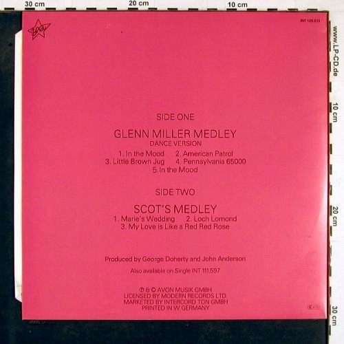 Anderson,John: Plays Glenn Miller / Scot's Medley, yxa / Avon(INT 126.513), D, 1986 - 12inch - Y1212 - 3,00 Euro