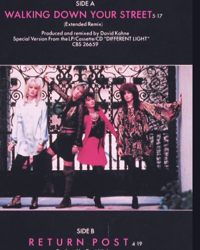 Bangles: Walking Down Your Street(5:17)+1, CBS(650280 6), NL, 1986 - 12inch - Y1236 - 3,00 Euro