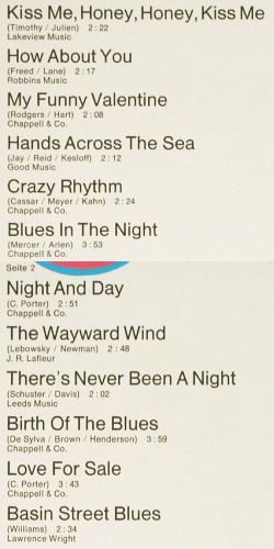 Bassey,Shirley: Night & Day, Fontana(6438 038), D,  - LP - Y1318 - 7,50 Euro