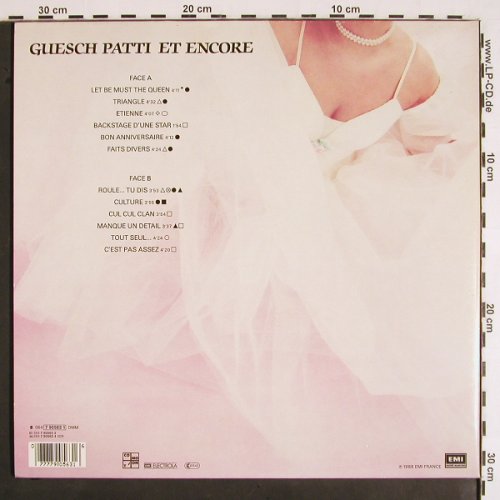 Patti,Guesch: Labyrinthe,Foc, EMI(), F, 1988 - LP - V1859 - 5,00 Euro