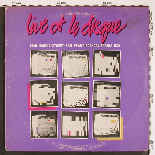 V.A.Live At Le Disque: Confessions... The Rakes, Foc, Jump Rec. (JR0002), US,m /vg+, 1981 Typ: 2LP Best.-Nr.: V2417 Preis: 14,00 Euro