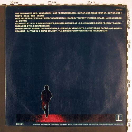 Employees: Same, m-/vg+, Backdoor (6350 061), D, 1982 Typ: LP Best.-Nr.: V2423 Preis: 7,50 Euro