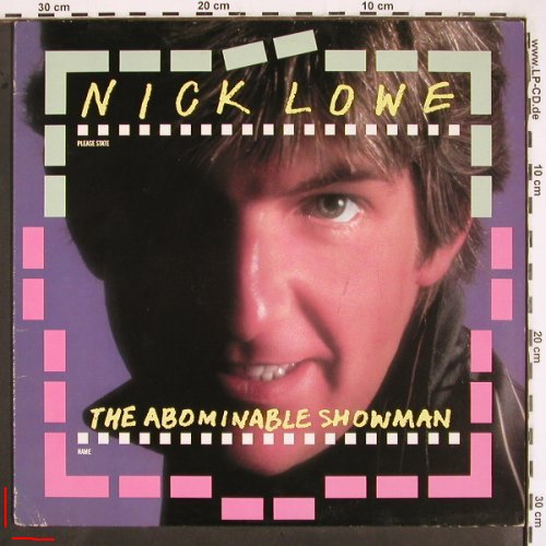 Lowe,Nick: The Abominable Snowman, m /vg+, F-Beat (24-0147-1), D, 1983 Typ: LP Best.-Nr.: V2562 Preis: 5,00 Euro