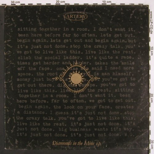 Artery: Diamonds in the Mine e.p., m /vg+, Golden Dawn (GD 1204), UK, 1984 Typ: 12" Best.-Nr.: V2693 Preis: 6,00 Euro