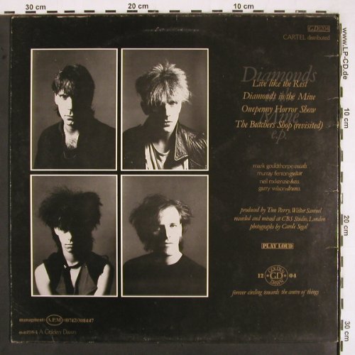 Artery: Diamonds in the Mine e.p., m /vg+, Golden Dawn (GD 1204), UK, 1984 Typ: 12" Best.-Nr.: V2693 Preis: 6,00 Euro