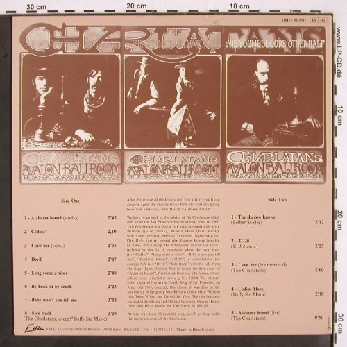 Charlatans: Alabama Bound, Mono, EVA (12017), F, 1983 Typ: LP Best.-Nr.: V2761 Preis: 20,00 Euro