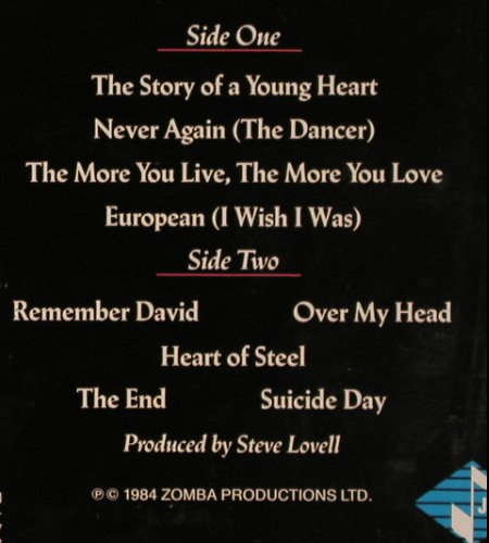 A Flock Of Seagulls: The Story Of A Young Heart, Jive (6.25933 AP), D, 1984 Typ: LP Best.-Nr.: V2794 Preis: 7,50 Euro