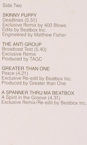 V.A.Funky Alternatives Four: Shamen... A Spanner Thru my Beatbox, cp inc (CPRODLP 009), UK, 8 Tr, 1989 Typ: LP Best.-Nr.: V3109 Preis: 5,00 Euro.