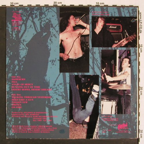 Knifedance: Wolf Hour, Hit & Run Records(HR-3), US, 1989 - LP - V5037 - 9,00 Euro