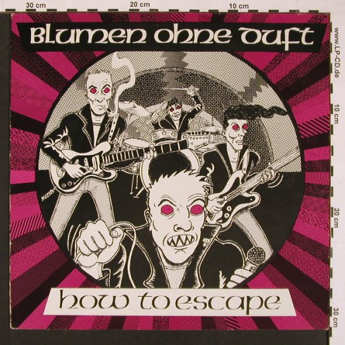 Blumen Ohne Duft: How To Escape, 4 Tr., What'sSoF.(SF 08), D, 1985 - 12inch - V5249 - 5,00 Euro