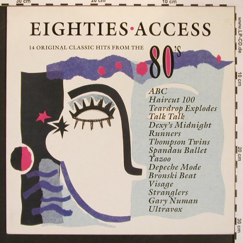 V.A.Eighties Access: ABC... Ultravox, 14 Tr., Dino (DIN TV 4), UK Typ: LP Best.-Nr.: V5337 Preis: 5,00 Euro