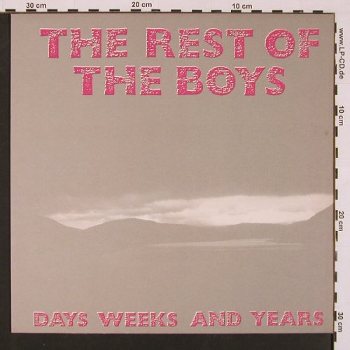 Rest Of The Boys,The: Days Weeks And Years, Restive (RR 004), D, 1988 Typ: LP Best.-Nr.: V5389 Preis: 7,50 Euro