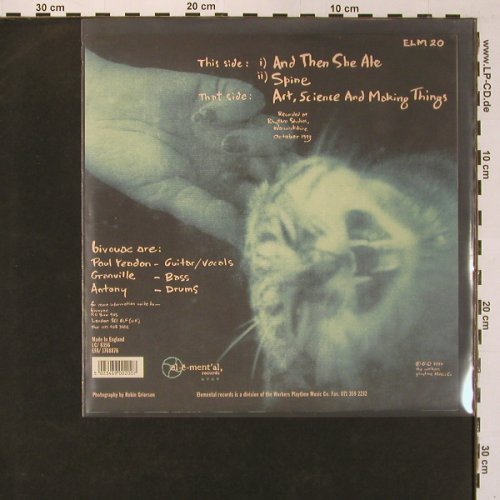 Bivouac: Marked And Tagged EP, 3 Tr., Elemental Rec. (ELM 20), UK, 1994 Typ: 10" Best.-Nr.: V5545 Preis: 5,00 Euro