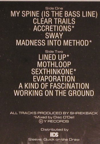 Shriekback: The Infinite, KAZ Records (KAZ LP 1), UK, m-/vg+, 1984 Typ: LP Best.-Nr.: V5558 Preis: 9,00 Euro