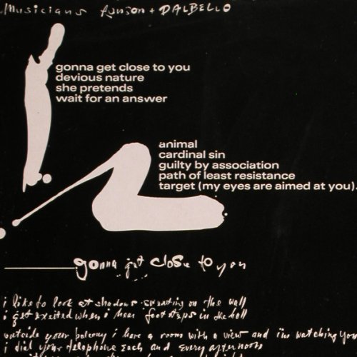 Dalbello: Who Man Four Says, Capitol (2401381), D, 1984 Typ: LP Best.-Nr.: V5571 Preis: 6,00 Euro
