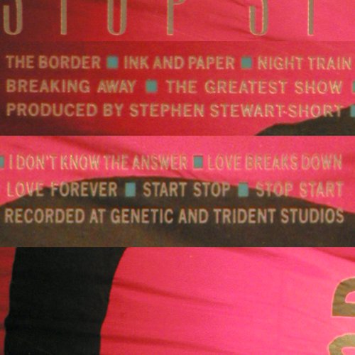 Modern English: Stop Start, Sire (25343-1), US, co, 1986 Typ: LP Best.-Nr.: V5627 Preis: 5,00 Euro