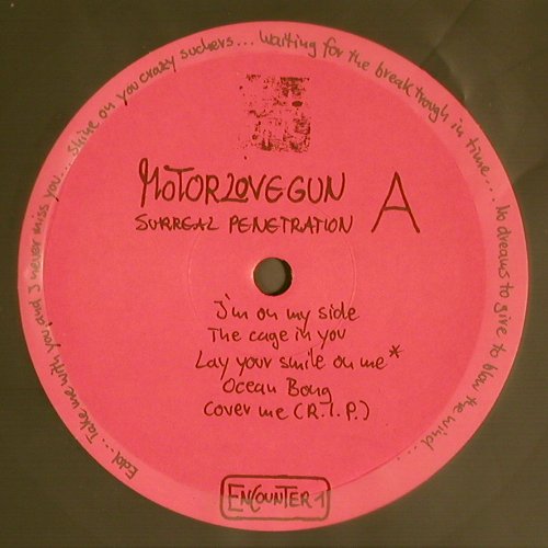 Motorlovegun: Surreal Penetration, m /VG-, Encounter (1), D, 1995 Typ: LP Best.-Nr.: V5630 Preis: 6,00 Euro