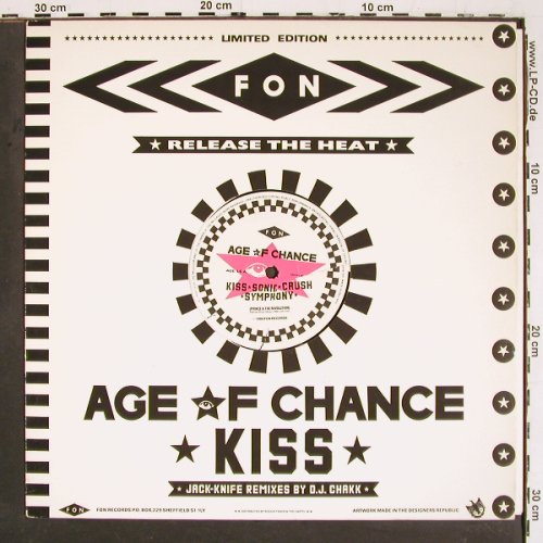 Age Of Chance: Kiss *3, Leeds v the Bronx, Fon (AGE L5), UK, Lim Ed, 1986 Typ: 12" Best.-Nr.: V5663 Preis: 4,00 Euro