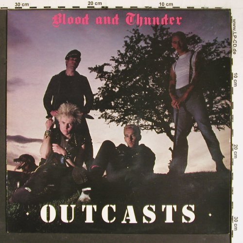 Outcasts: Blood And Thunder, Abstract (ABT004), UK, 1982 Typ: LP Best.-Nr.: V5682 Preis: 20,00 Euro