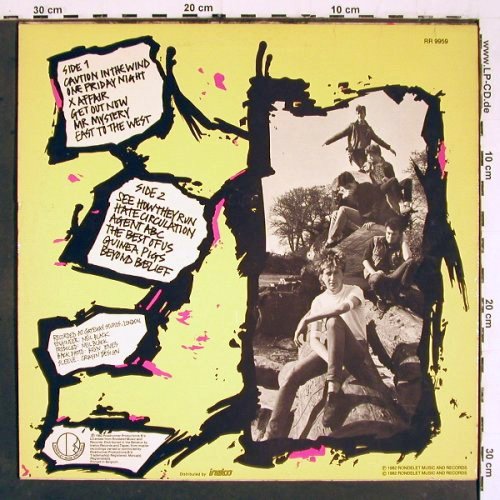 Anti-Pasti: Caution In The Wind, Rondelet Music & Records(RR 9959), B, 1982 - LP - V5798 - 20,00 Euro