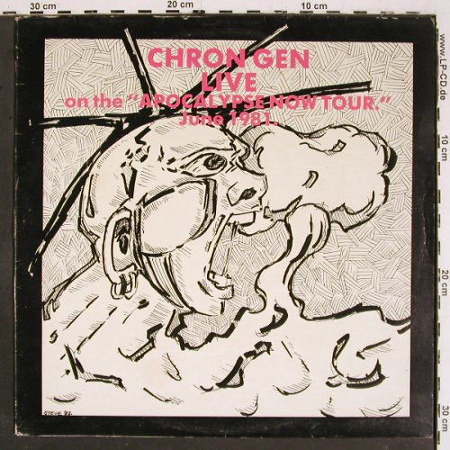 Chron Gen: Live On Apocalypse Now Tour 81, Chaos Lim.Ed.of 1920(APOCA 1), UK, 1983 - LP - V5799 - 35,00 Euro