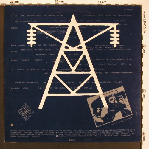 Three Johns: Do the Square Thing +3, Abstract(12 ABS023), UK, 1984 - 12inch - V5912 - 6,00 Euro