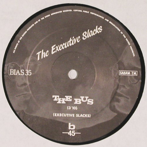Executive Slacks: Rock'n'Roll remix / The Bus, Play it ag (BIAS 35), B, 1986 Typ: 12" Best.-Nr.: V6363 Preis: 6,00 Euro