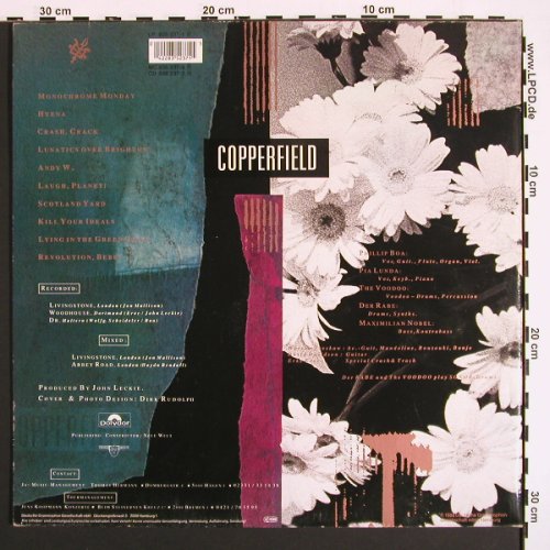 Boa,Phillip & Voodoo Club: Copperfield, Foc, Polydor(835 237-1), D, 1988 - LP - V7068 - 7,50 Euro